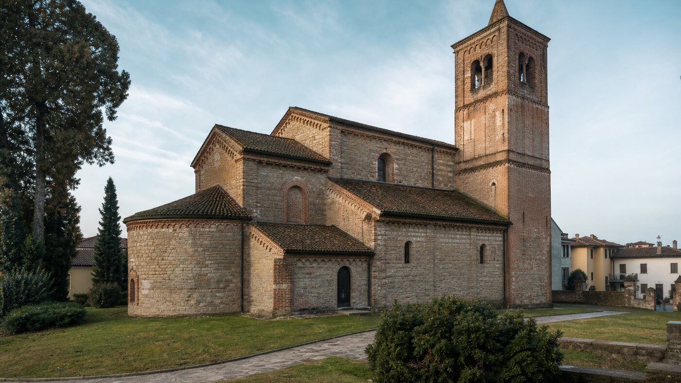 Veduta della chiesa di San Martino di Liramo a Ciriè